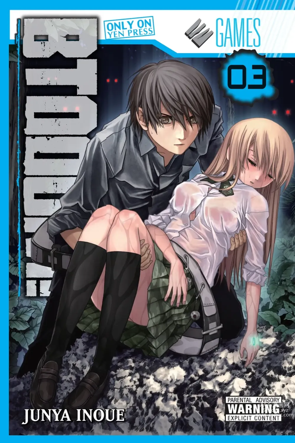 Page 3 of imageset Btooom! Manga Cover