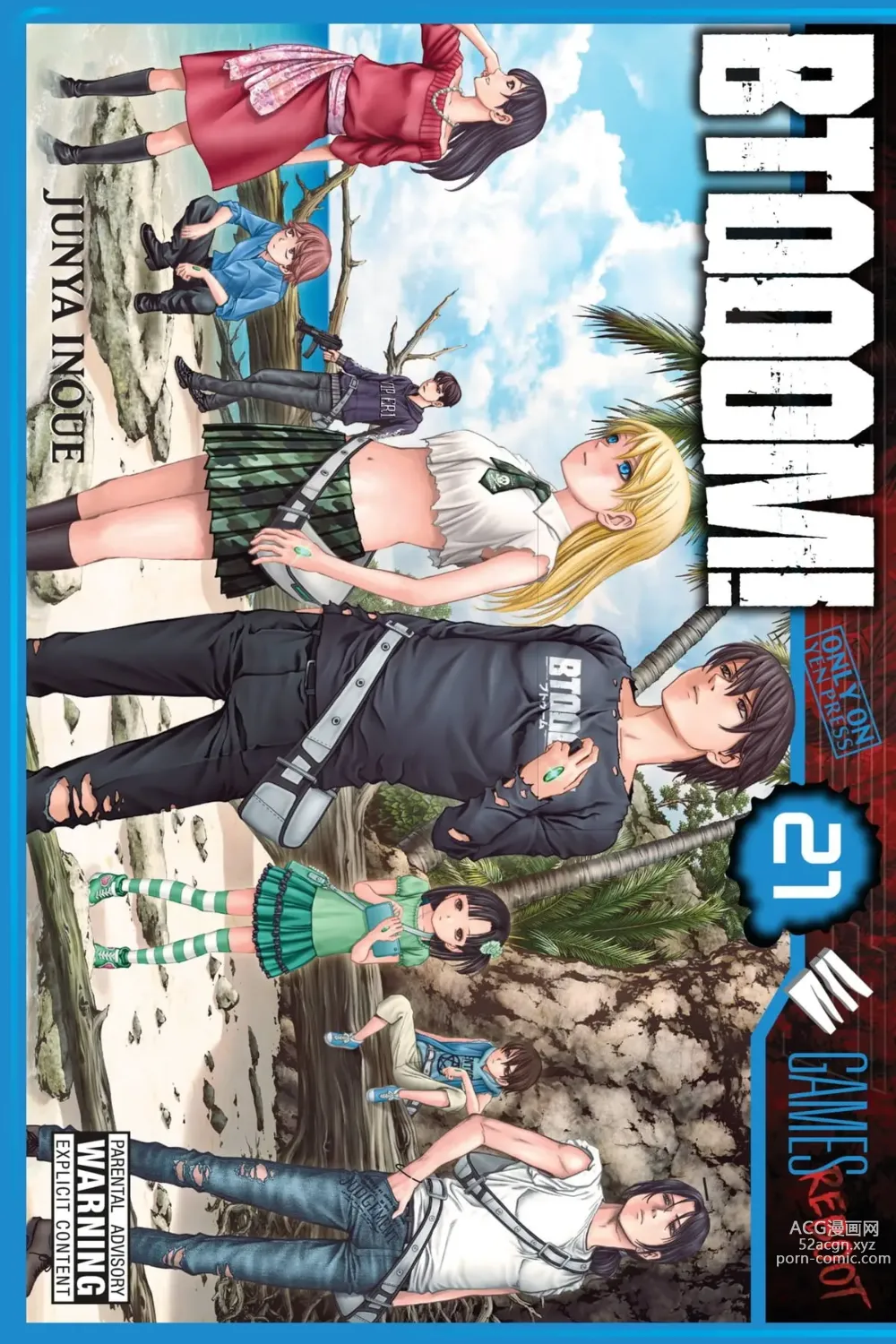 Page 21 of imageset Btooom! Manga Cover