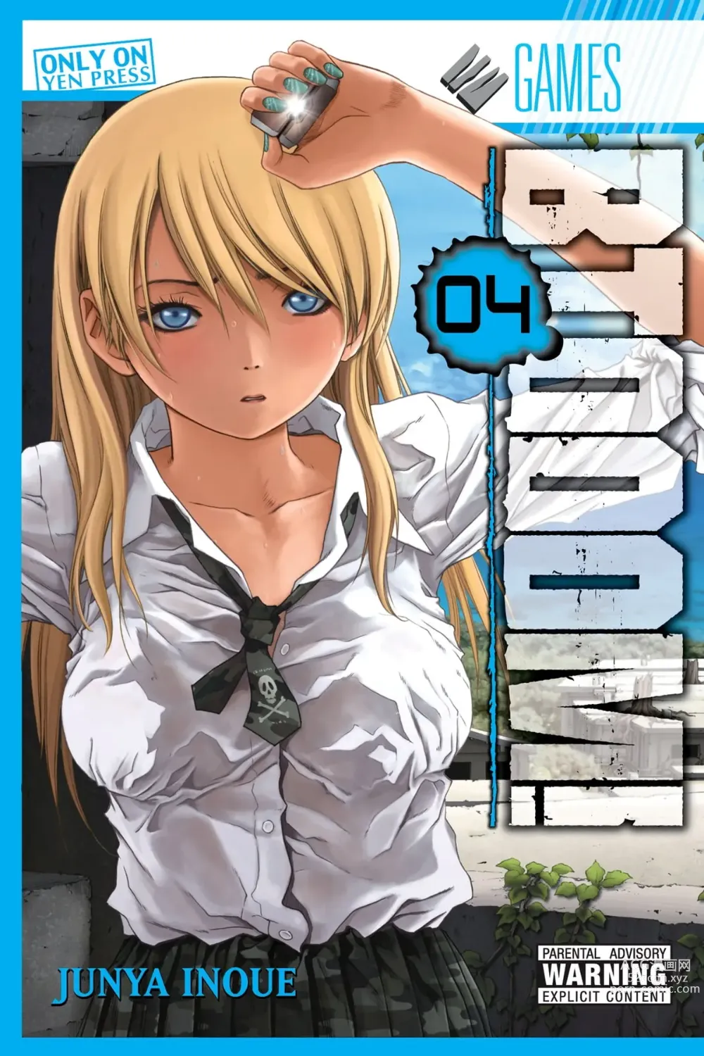 Page 4 of imageset Btooom! Manga Cover