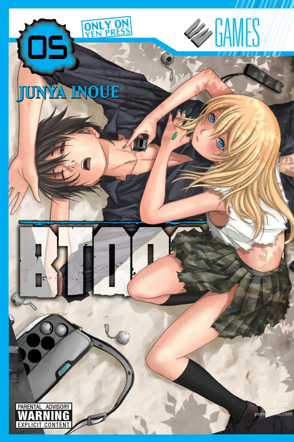 Page 5 of imageset Btooom! Manga Cover