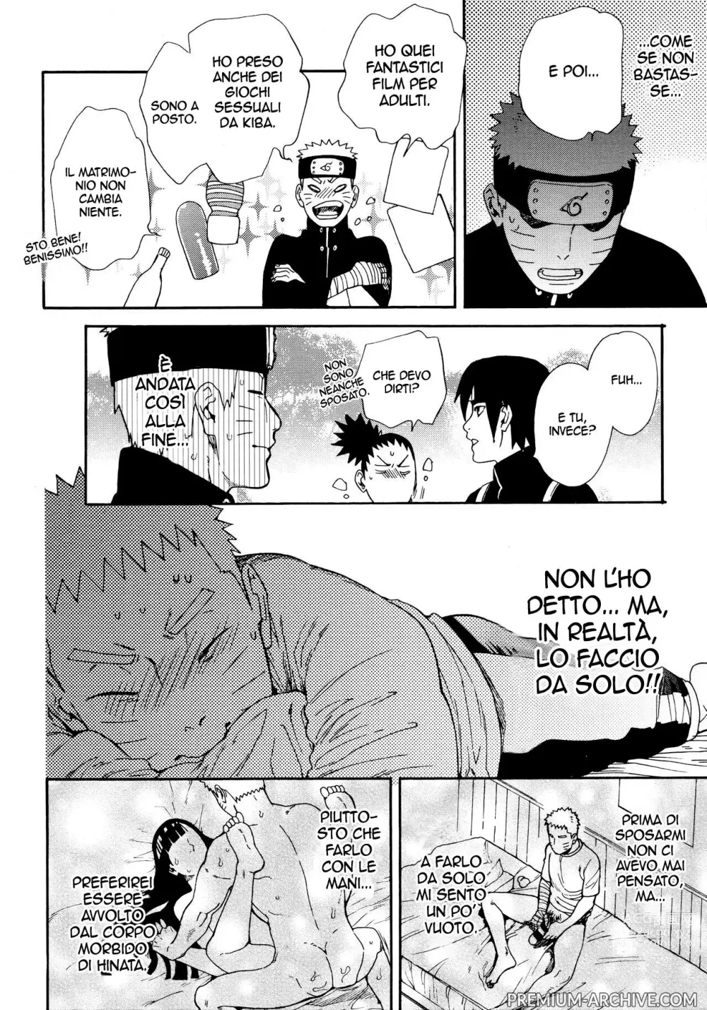 Page 19 of doujinshi Lo sò che Bluffi , Abbracciami