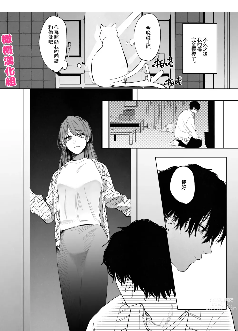 Page 10 of doujinshi 猫与未亡人