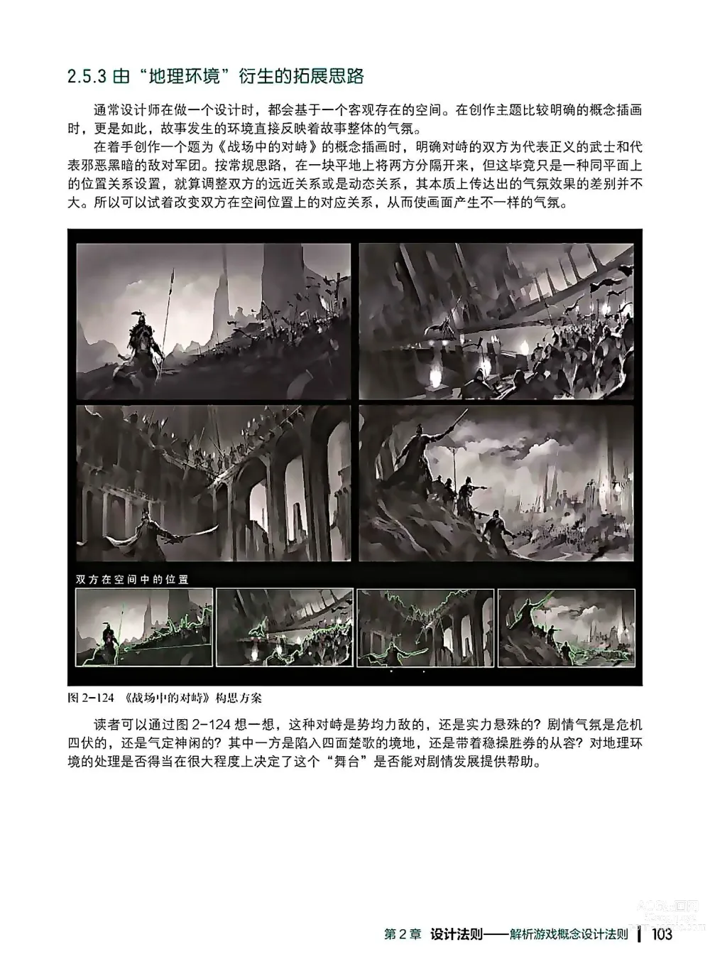 Page 104 of imageset 蝈蝈的概念艺术 商业游戏概念设计流程解析