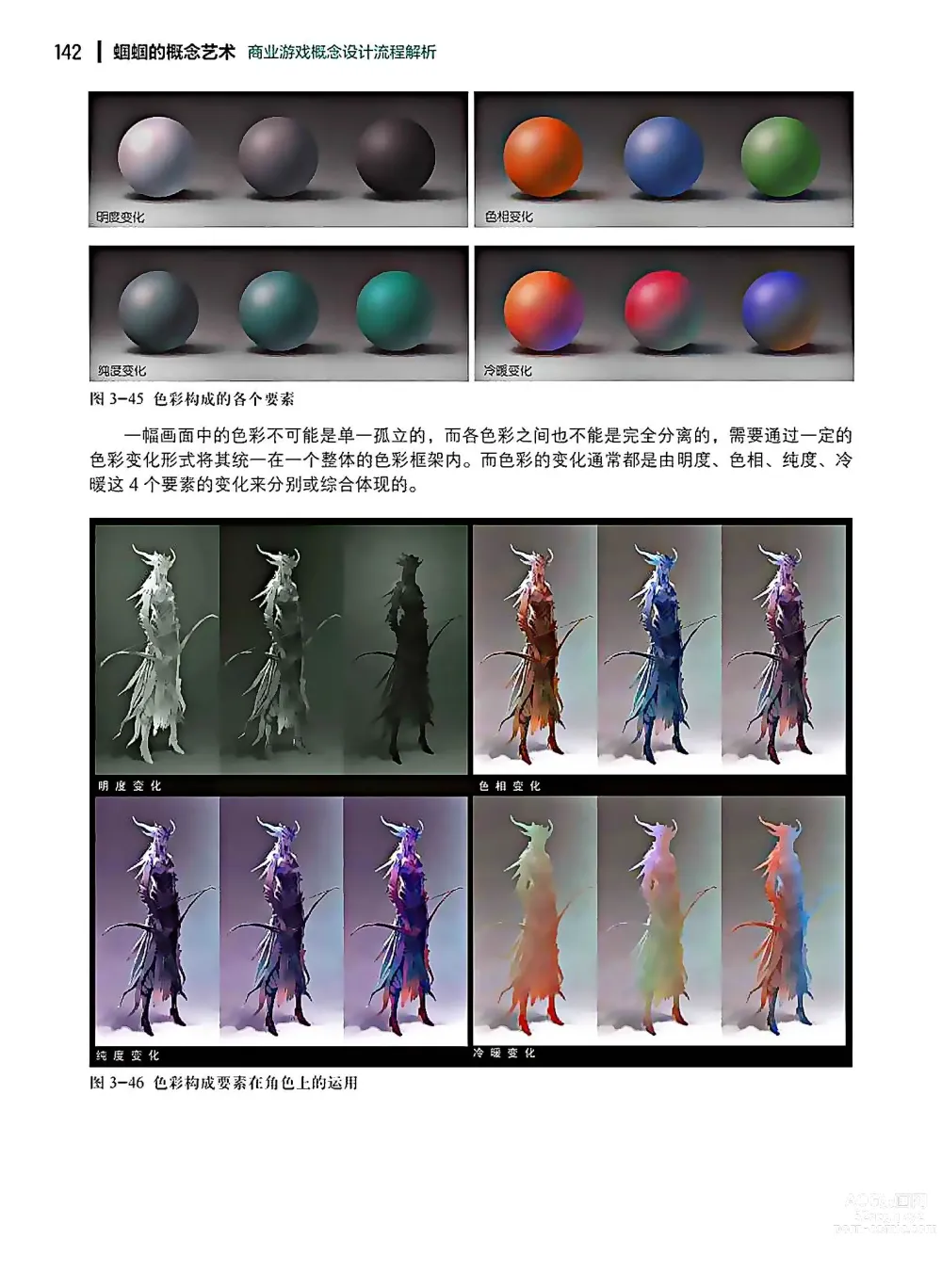 Page 143 of imageset 蝈蝈的概念艺术 商业游戏概念设计流程解析