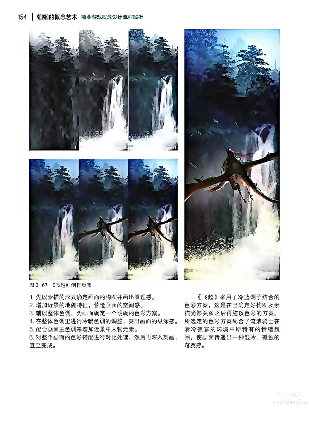 Page 155 of imageset 蝈蝈的概念艺术 商业游戏概念设计流程解析