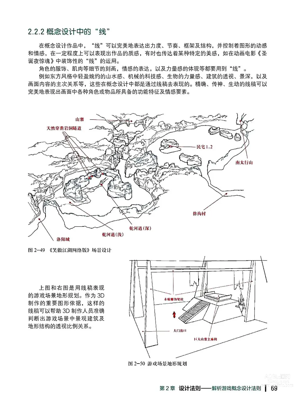 Page 70 of imageset 蝈蝈的概念艺术 商业游戏概念设计流程解析