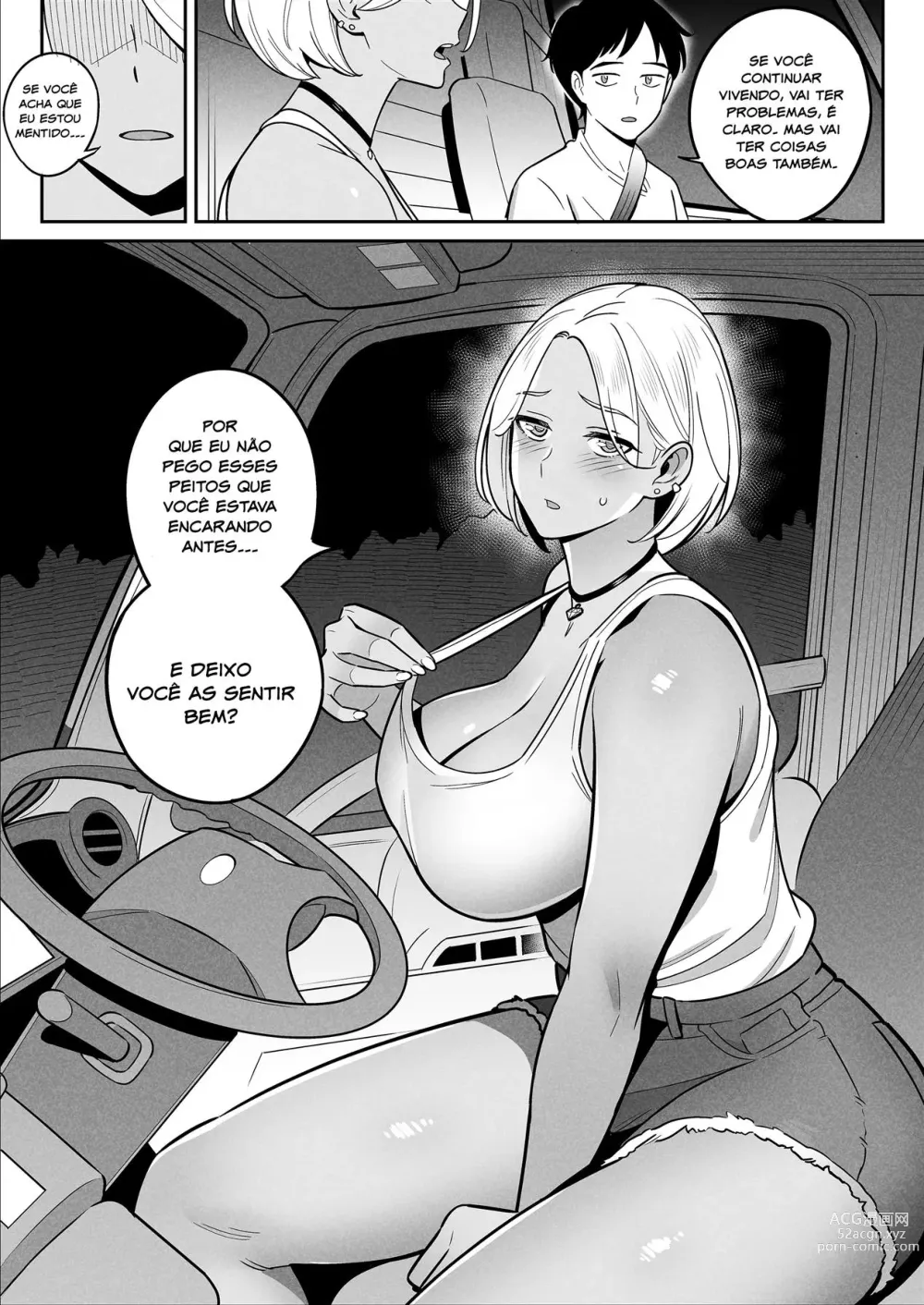 Page 12 of doujinshi Truck Girl to Iede Boy Otona e no Tabi