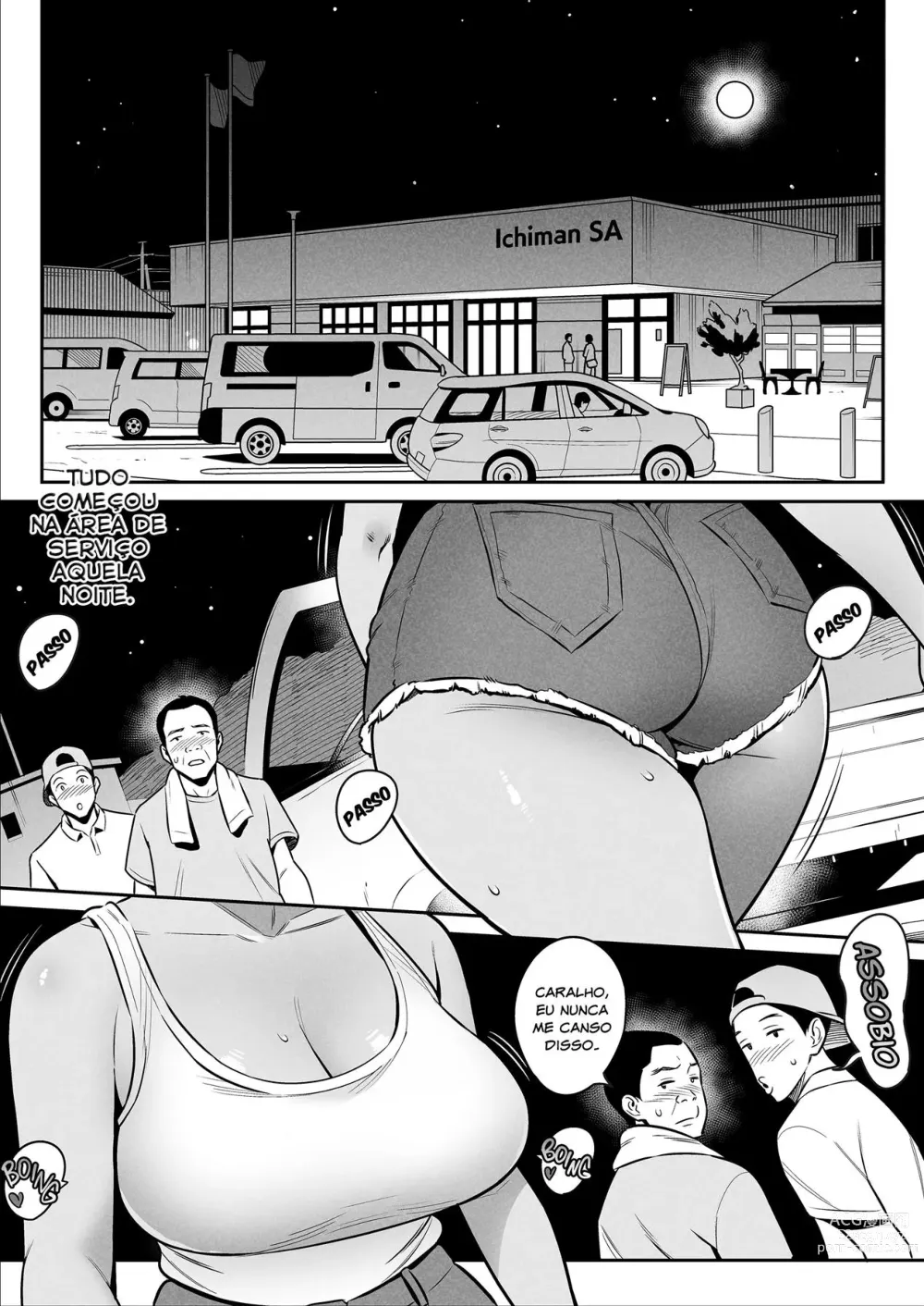 Page 4 of doujinshi Truck Girl to Iede Boy Otona e no Tabi