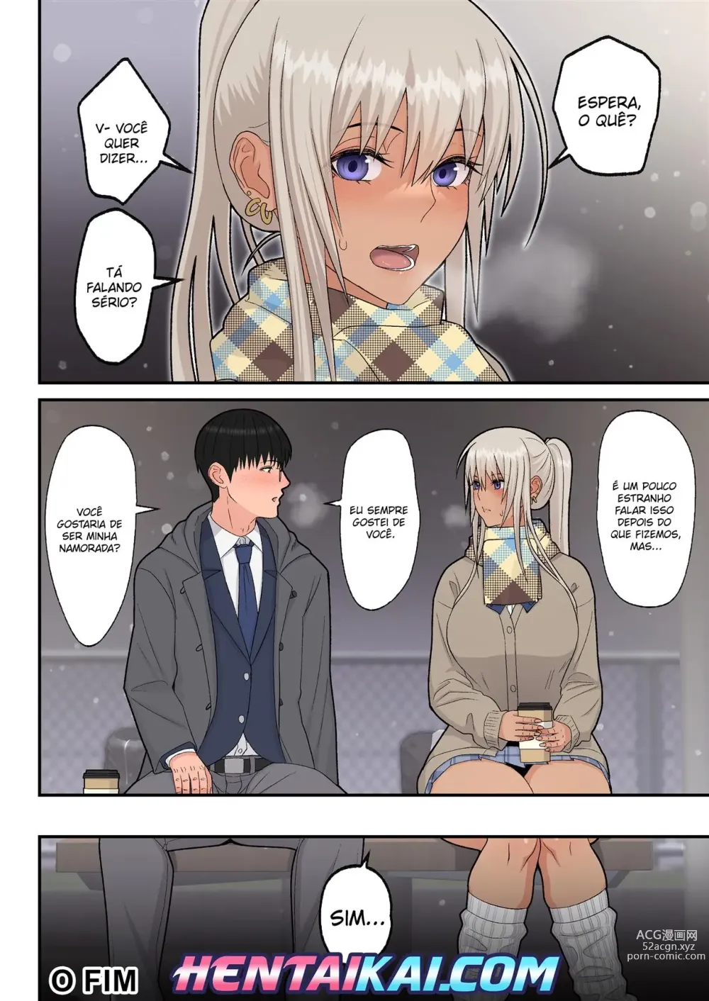 Page 42 of doujinshi Class no Kinpatsu Kyonyuu Gal to Itya Love Ecchi suru Hanashi