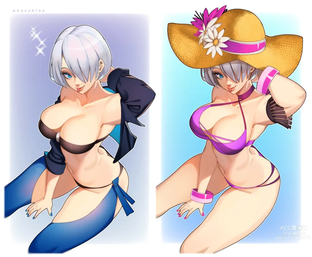 Page 105 of imageset Angel KOF Collection