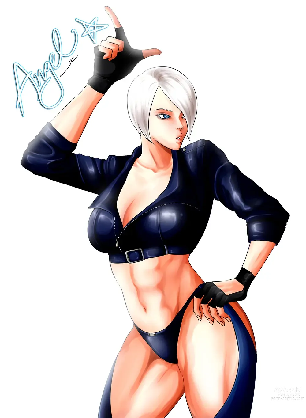 Page 1258 of imageset Angel KOF Collection