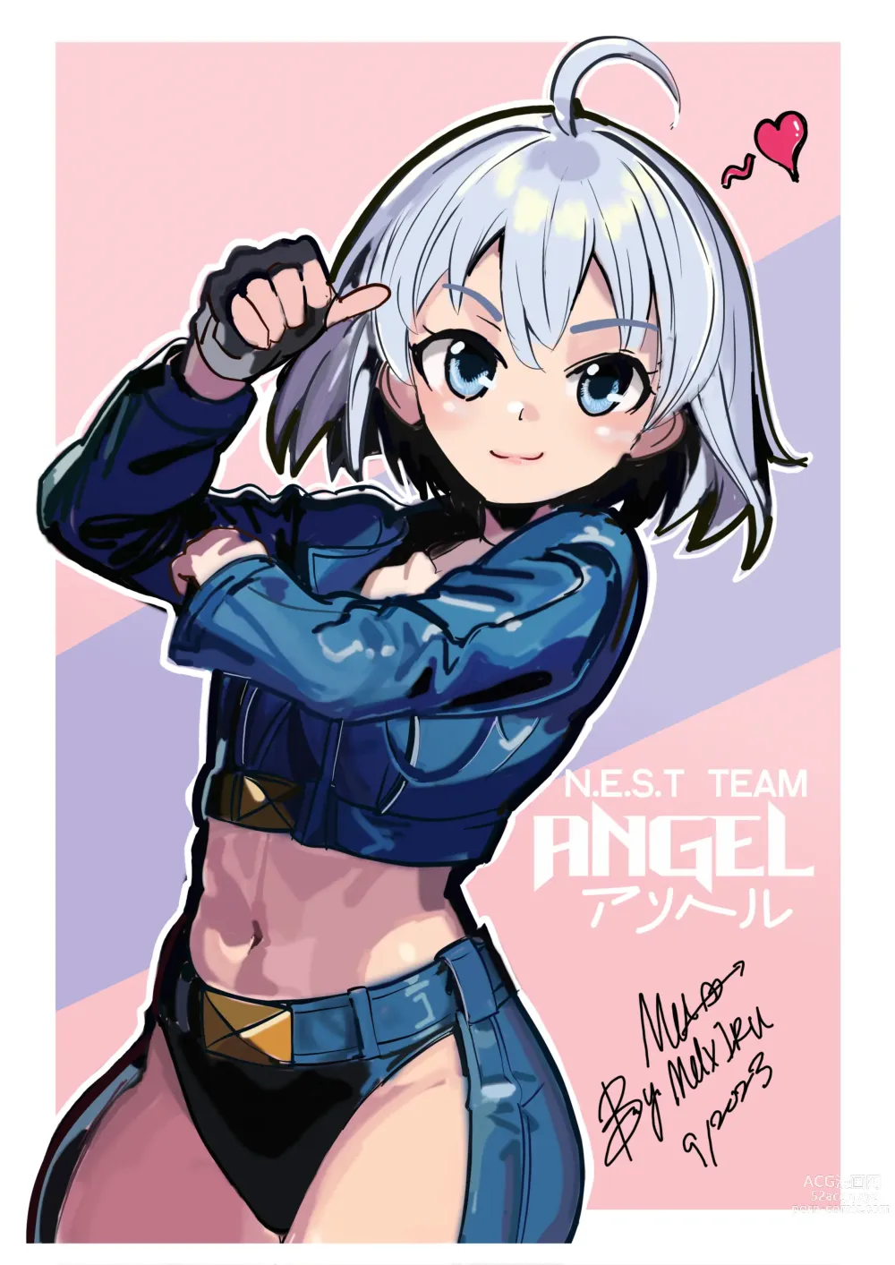 Page 135 of imageset Angel KOF Collection