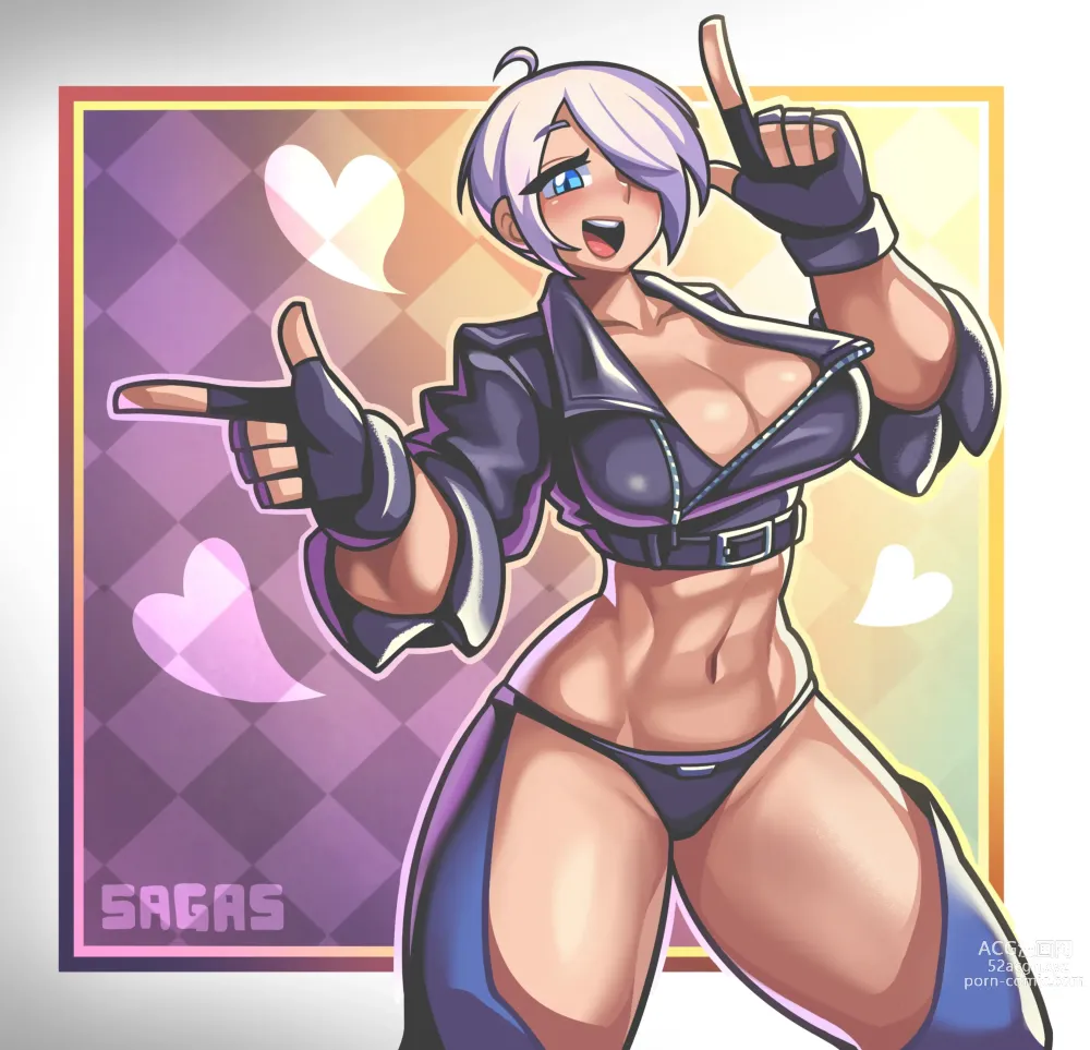 Page 1355 of imageset Angel KOF Collection