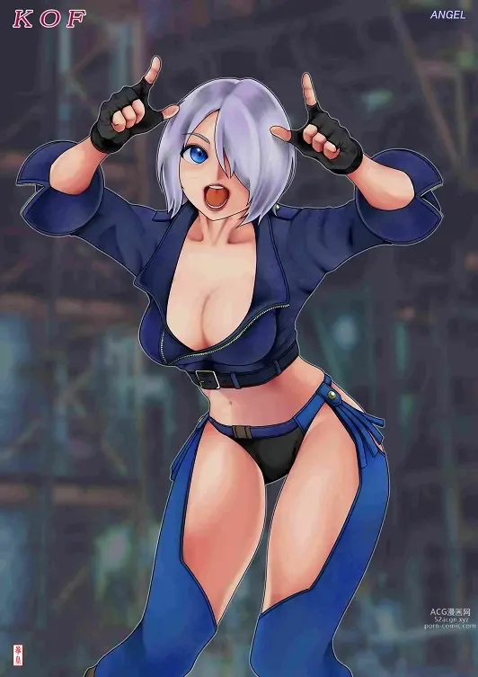 Page 385 of imageset Angel KOF Collection