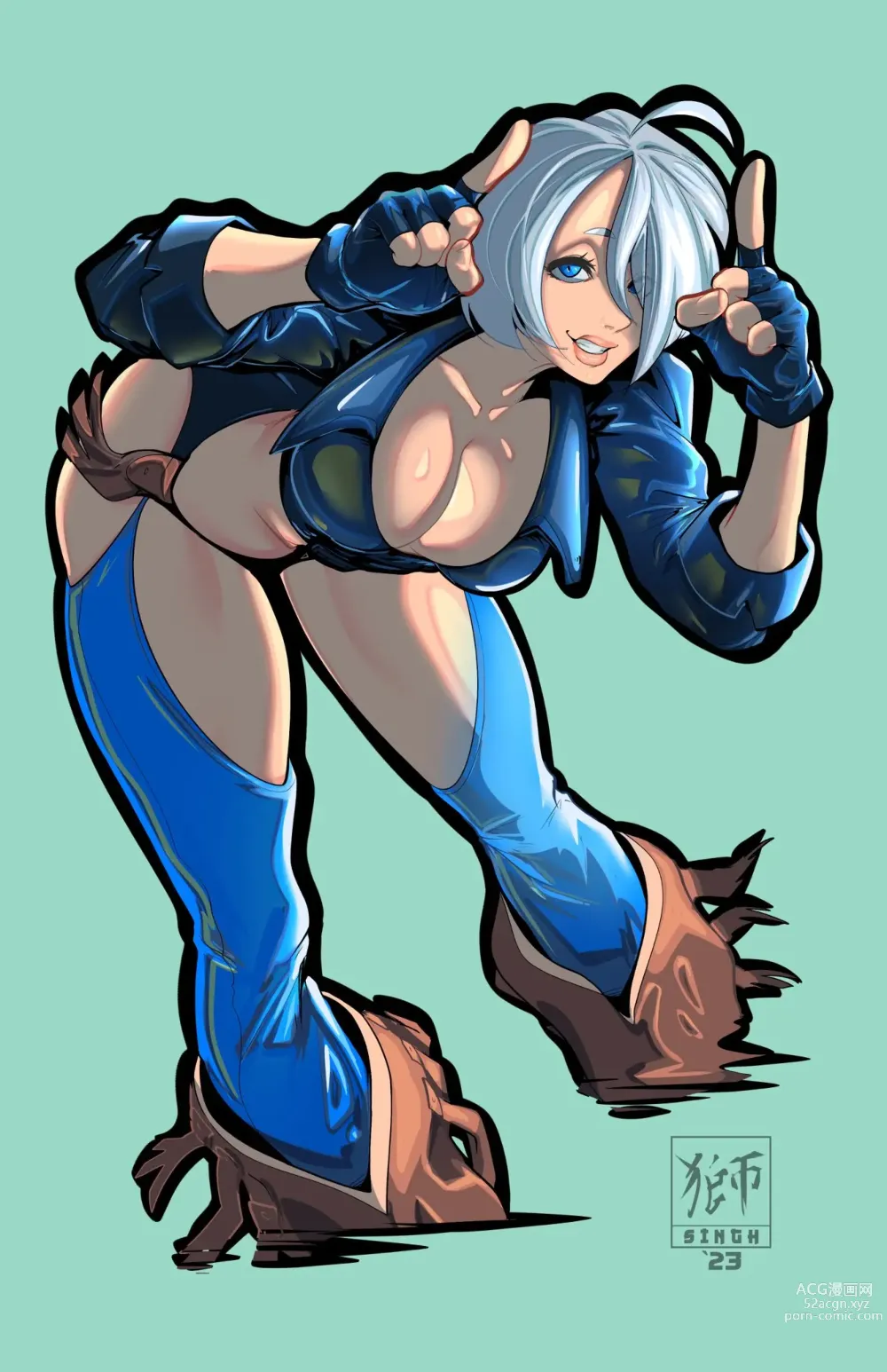 Page 394 of imageset Angel KOF Collection