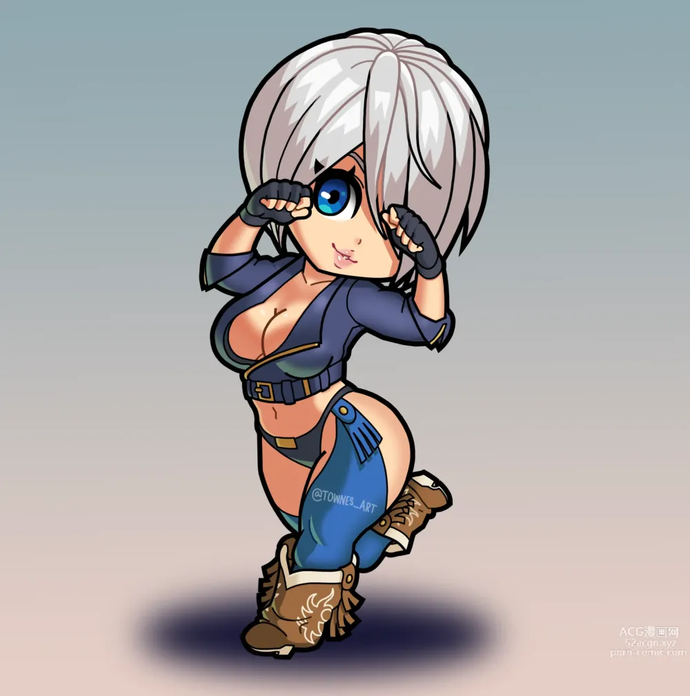 Page 399 of imageset Angel KOF Collection