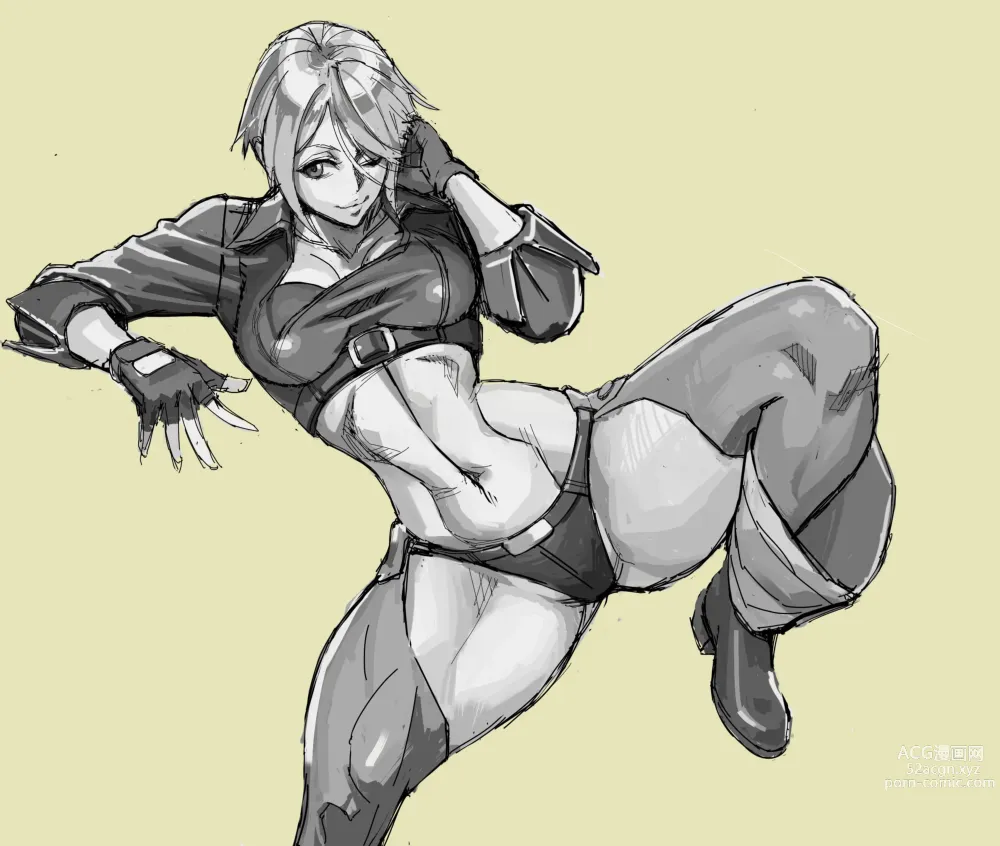 Page 860 of imageset Angel KOF Collection