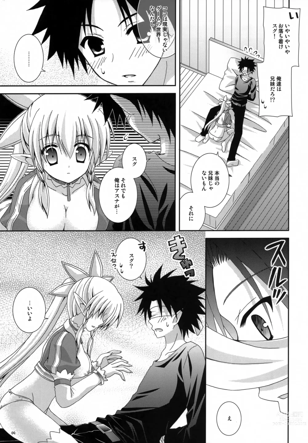 Page 8 of doujinshi Setsunasa Moratorium