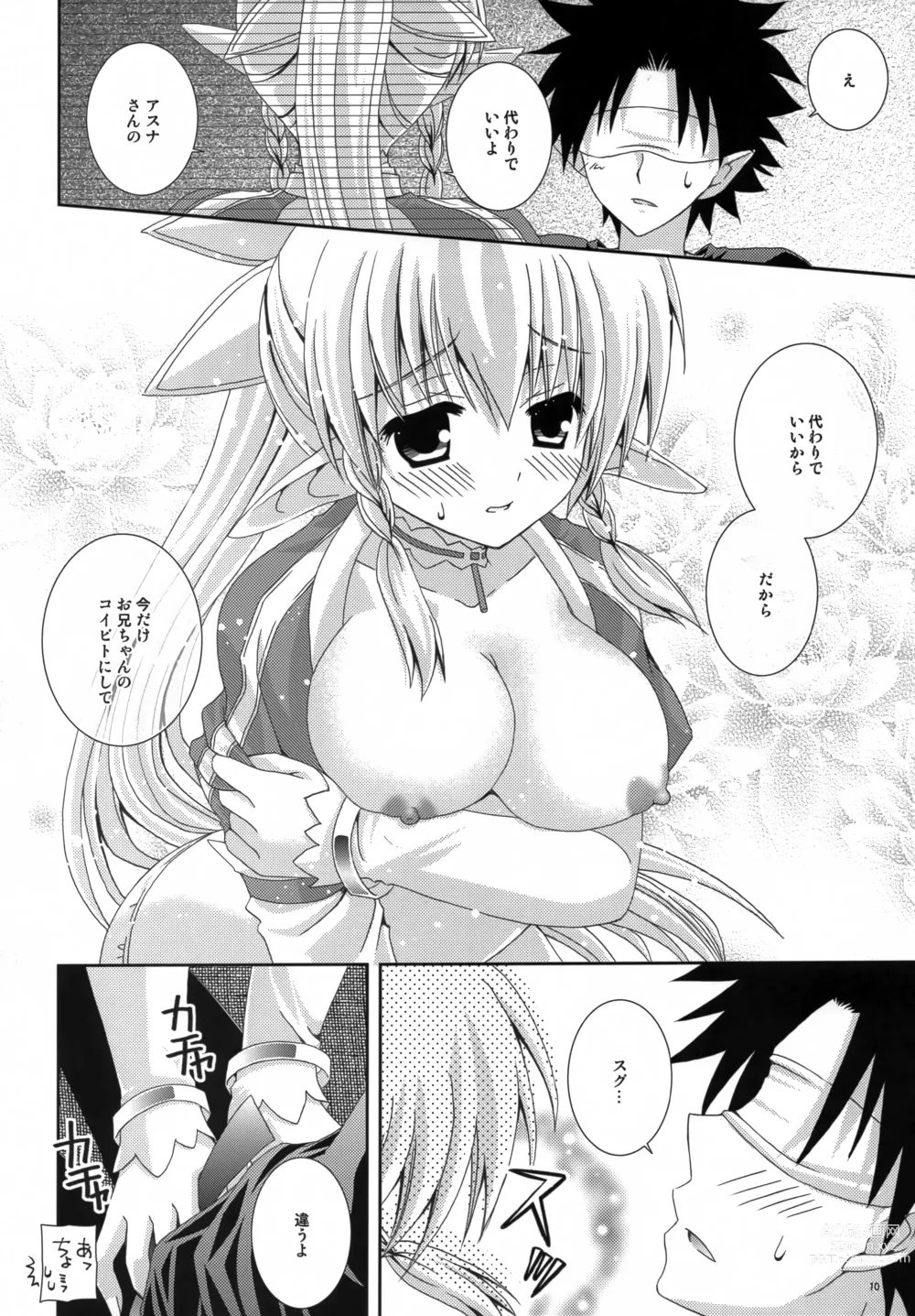 Page 9 of doujinshi Setsunasa Moratorium