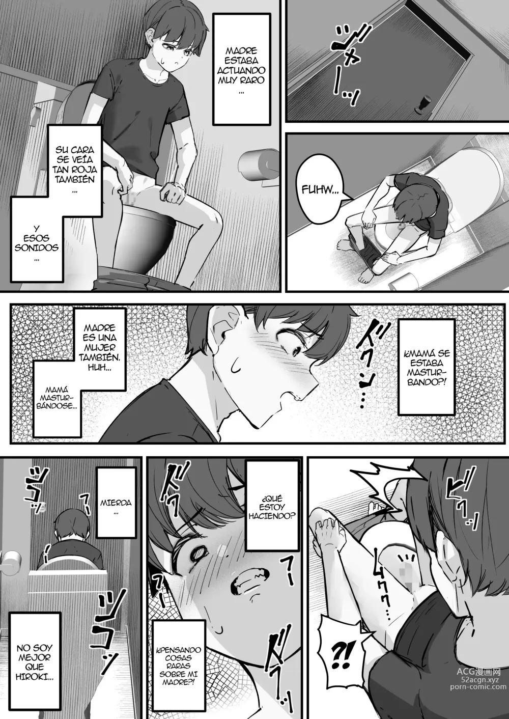 Page 36 of doujinshi Netorare Kaa-san - Kaa-san ga Aitsu no Nikubenki ni Natta Hi 1-2