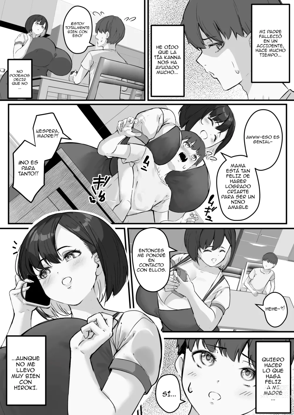 Page 5 of doujinshi Netorare Kaa-san - Kaa-san ga Aitsu no Nikubenki ni Natta Hi 1-2