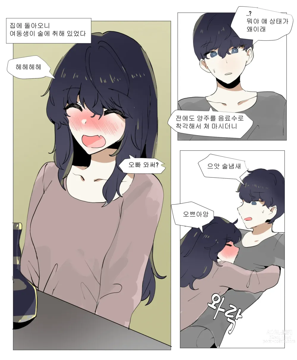 Page 21 of doujinshi 여동생이랑 근친하는 만화 4