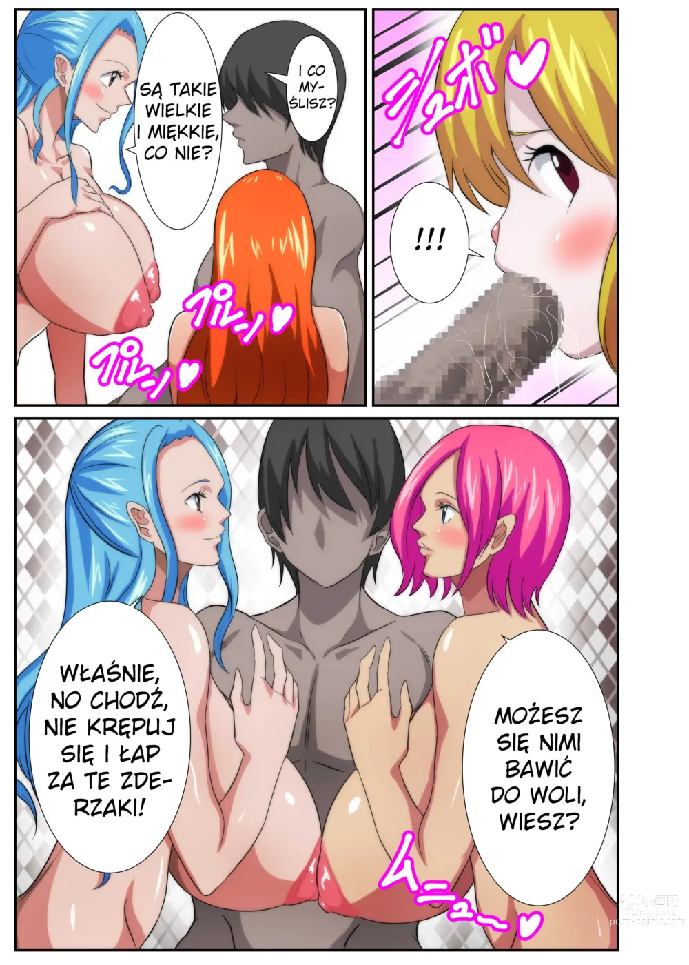 Page 7 of doujinshi RAJSKI HAREM HOJNIE OBDARZONYCH BOHATEREK