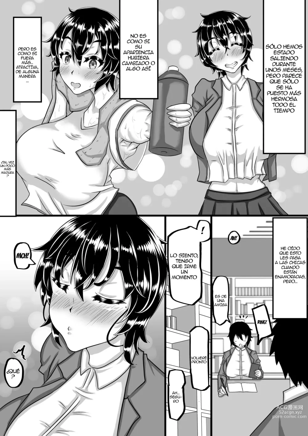 Page 37 of doujinshi Furin Chuudoku ni Natta Kanojo wa Yori Tsuyoi Shigeki o Motomete Netorare Douga o Kareshi ni Okuru