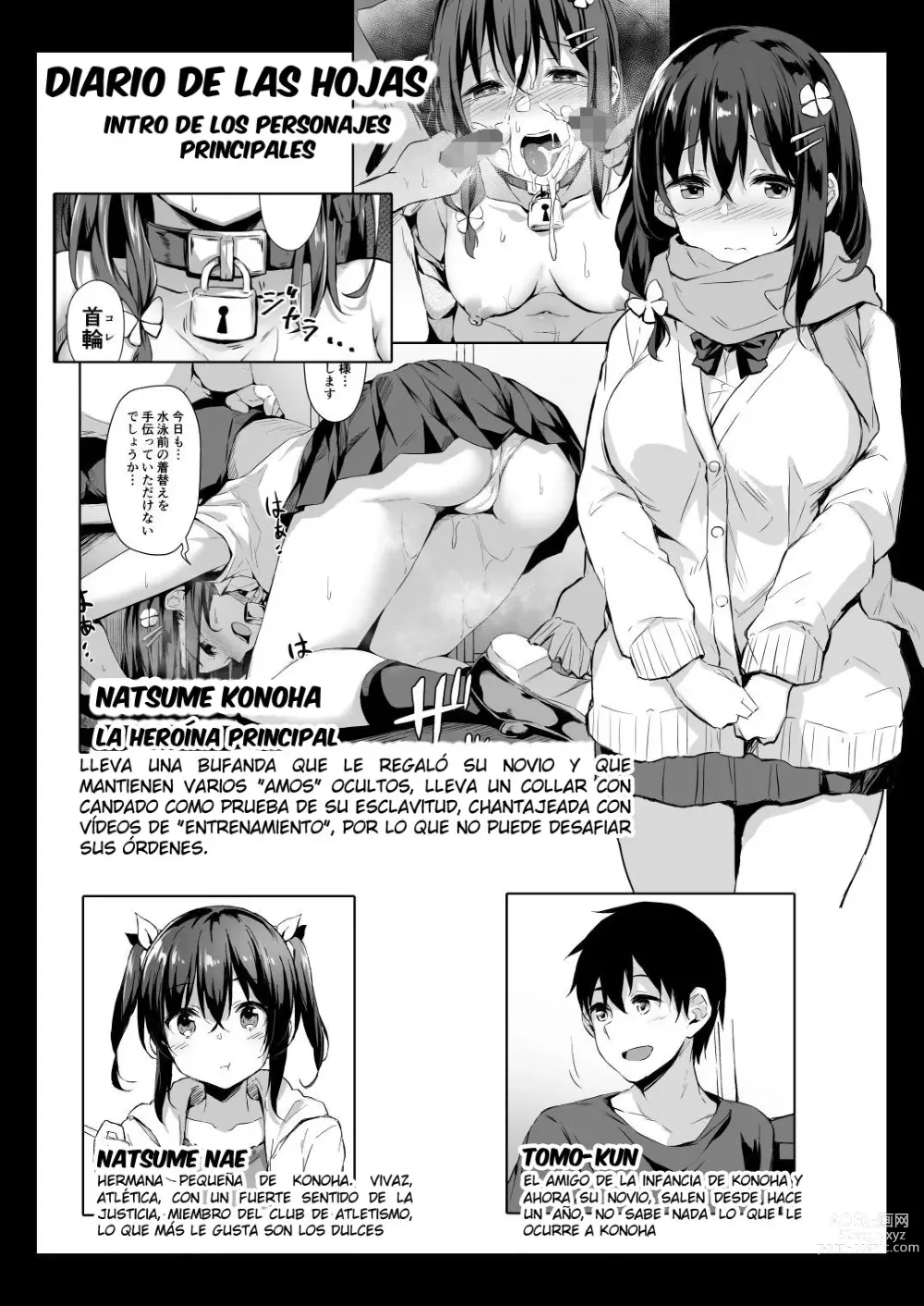 Page 2 of doujinshi Ochiba Nikki -Roshutsu Choukyou Hen-