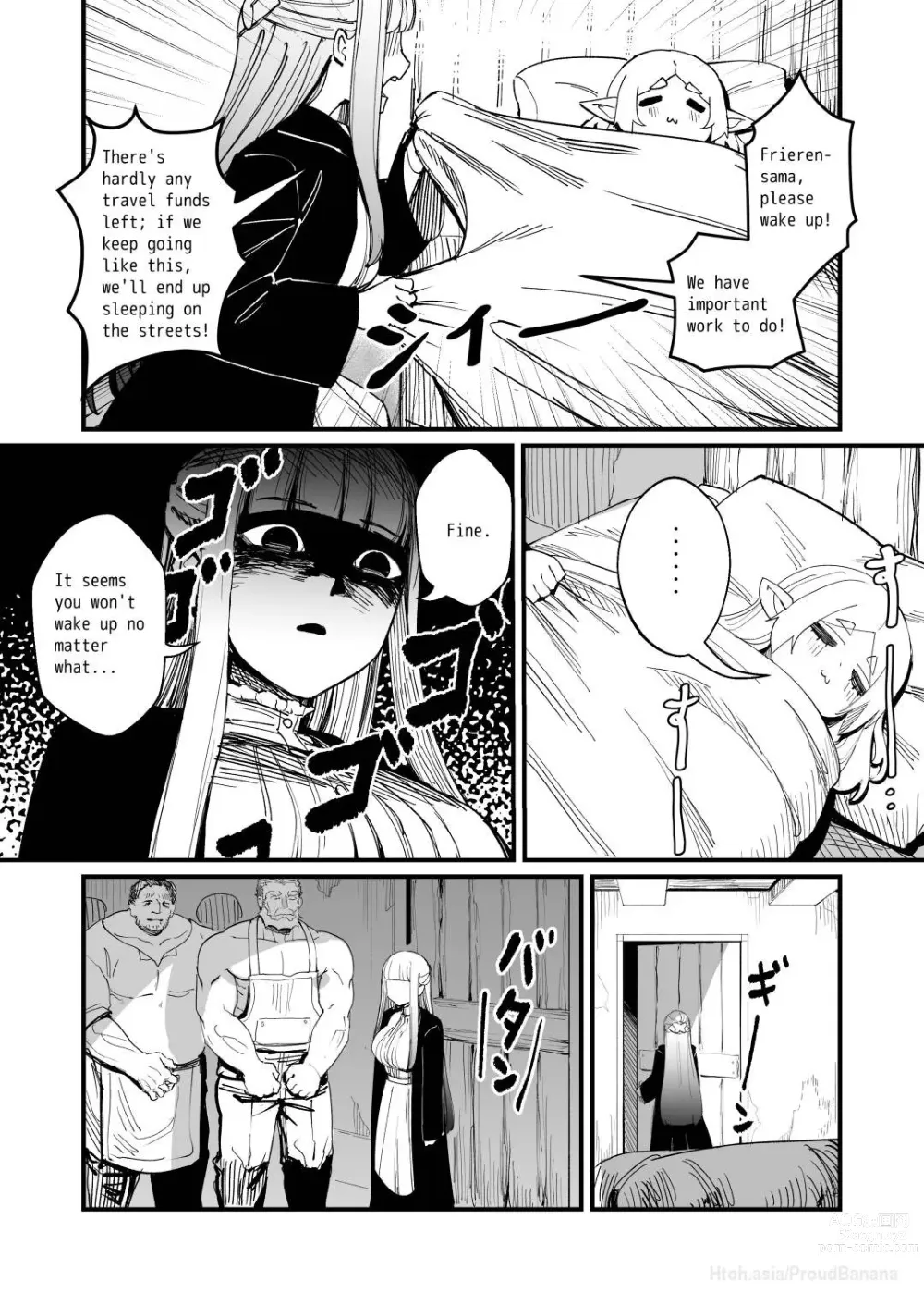 Page 40 of doujinshi 【Proud Banana】葬送のフリーレン Frieren at the Funeral