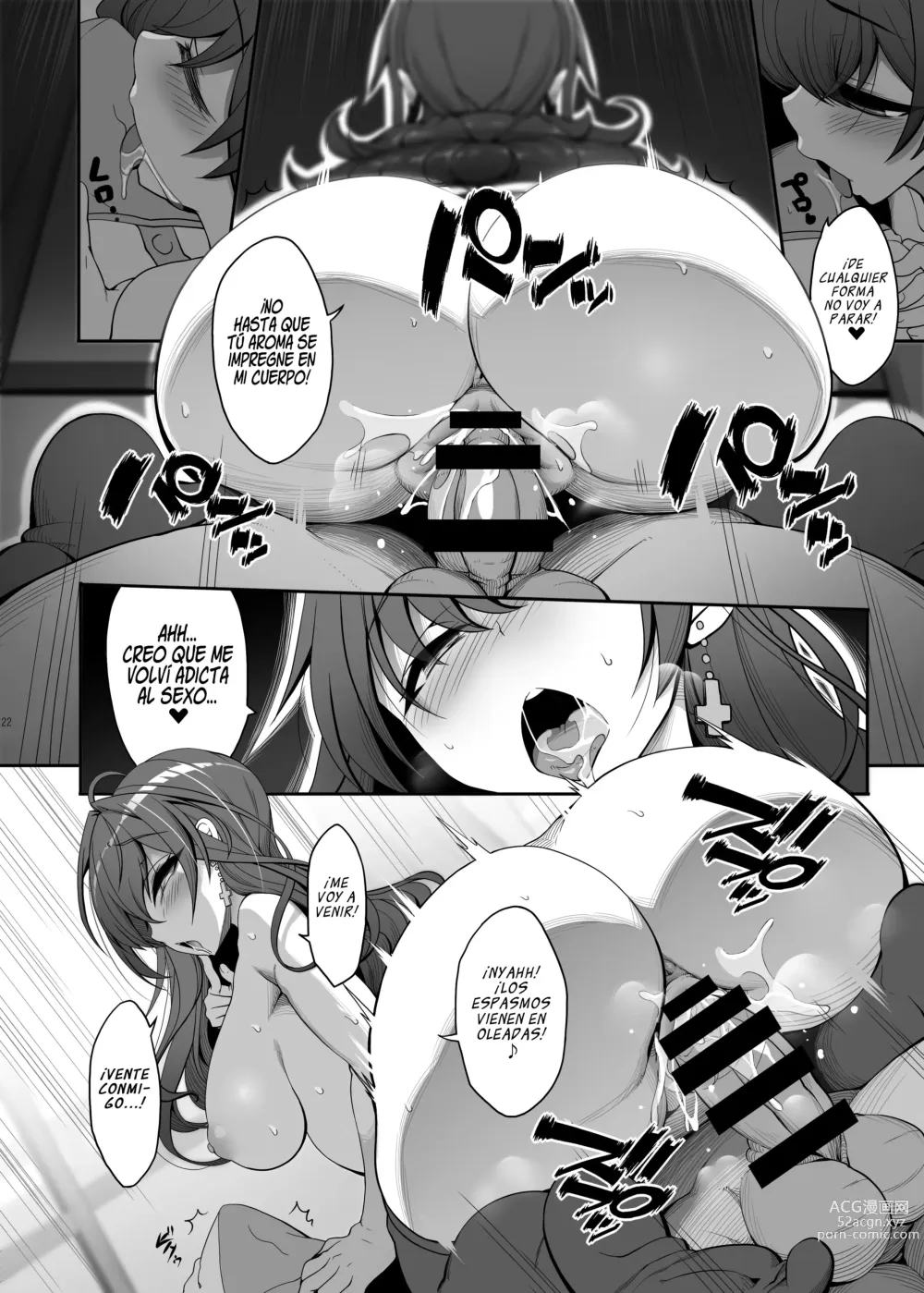 Page 22 of doujinshi La Lasciva Consulta de Shiki-chan