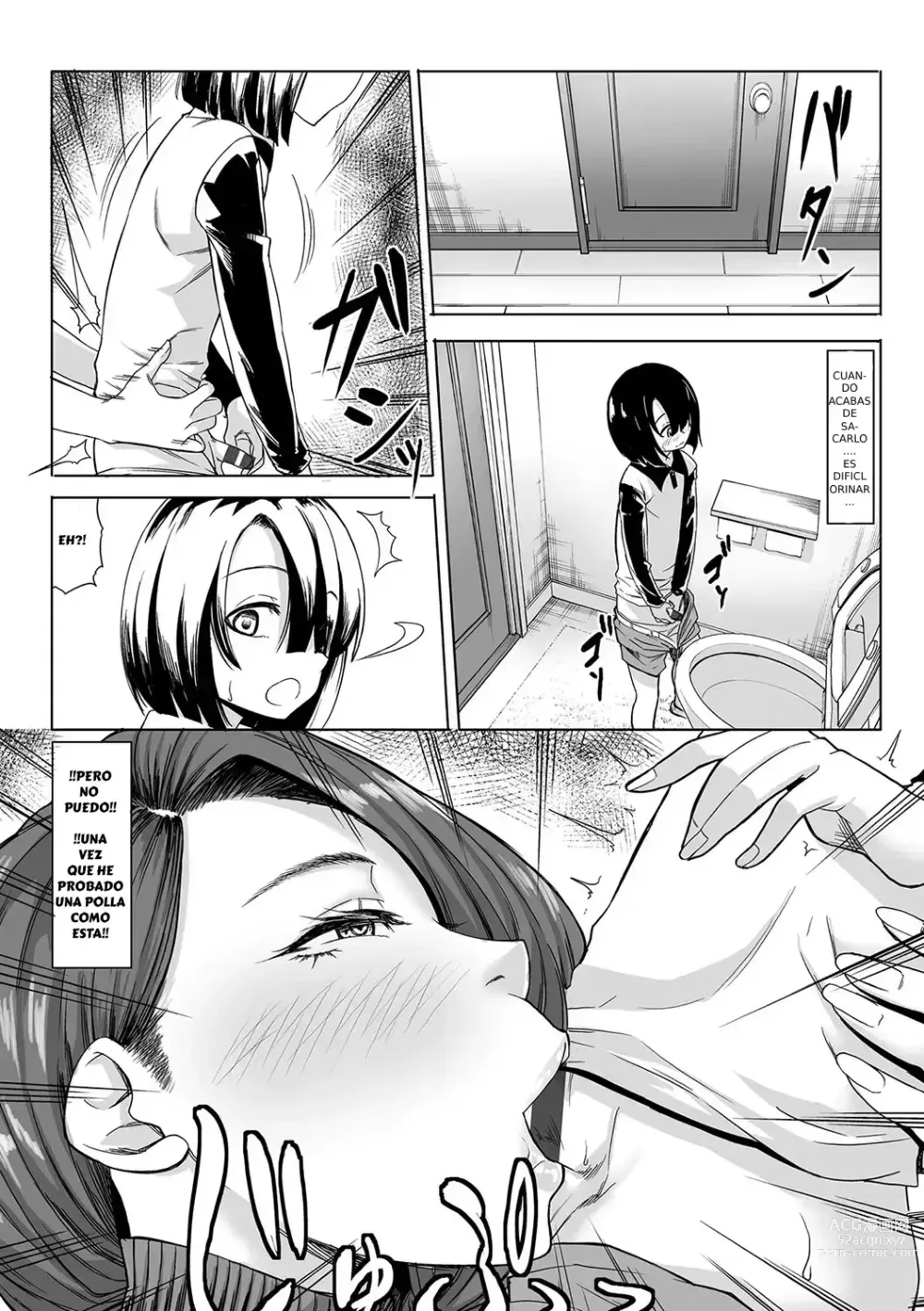 Page 10 of doujinshi A Cup no Kanojo yori J Cup no Kuro Gal no Hou ga Yoi yo ne? After