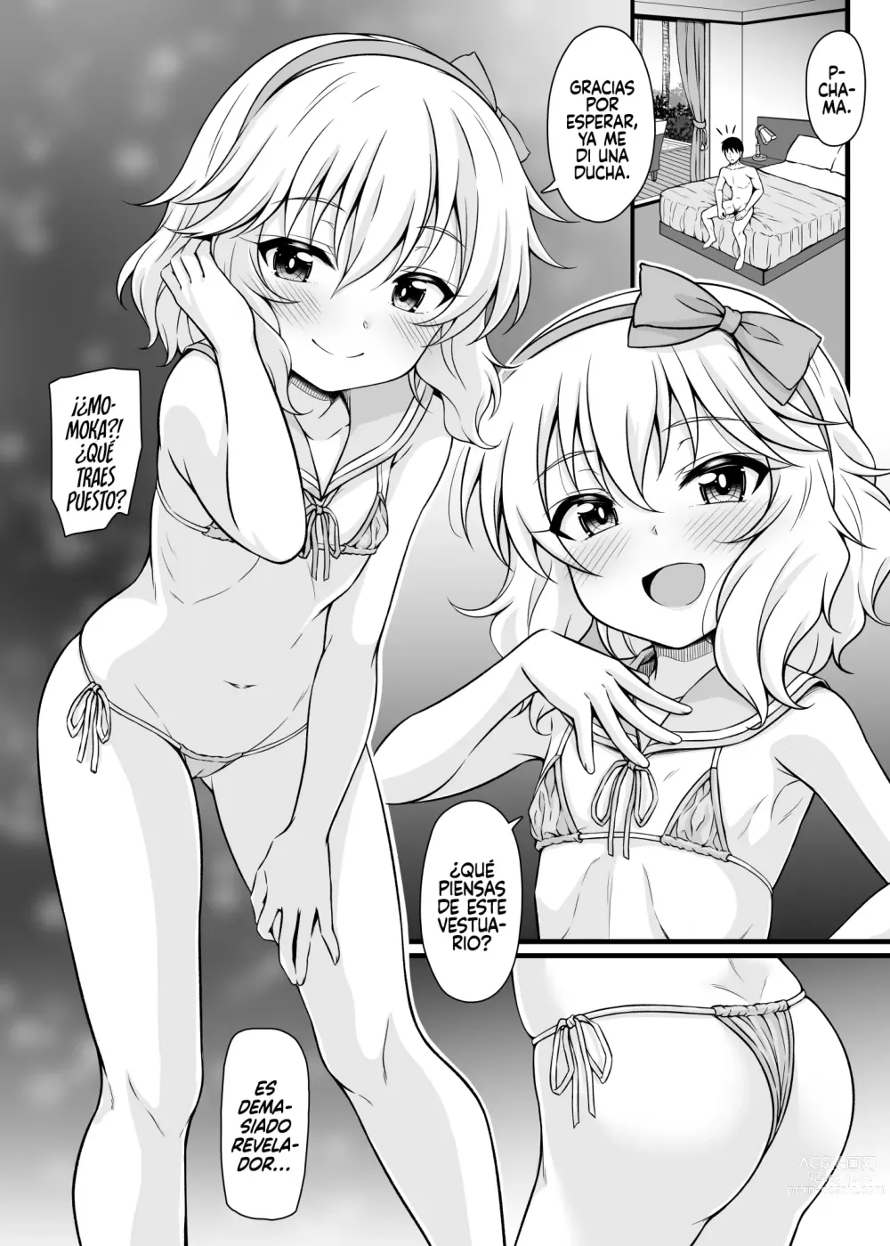 Page 11 of doujinshi Momoka to Futarikiri De Sugosu Ai No Private Island