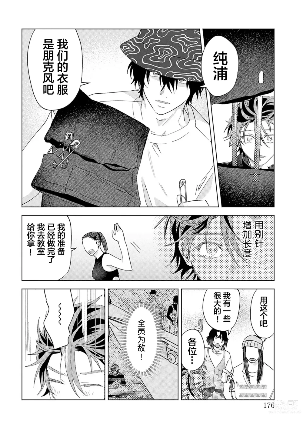 Page 176 of manga 朋克三角