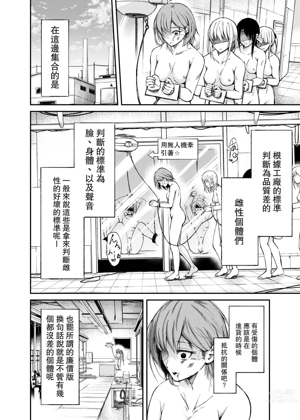 Page 3 of doujinshi 人權破壞工廠～快感被動體生產線～