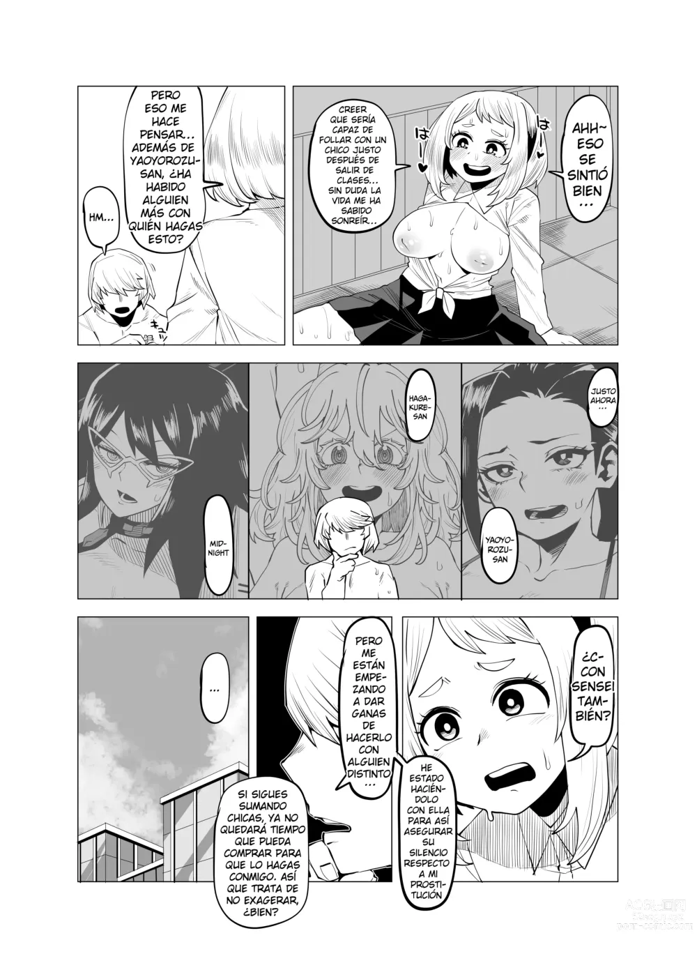 Page 2 of doujinshi Academia de Héroes & una Moralidad Invertida 5: ~Ashido Mina~