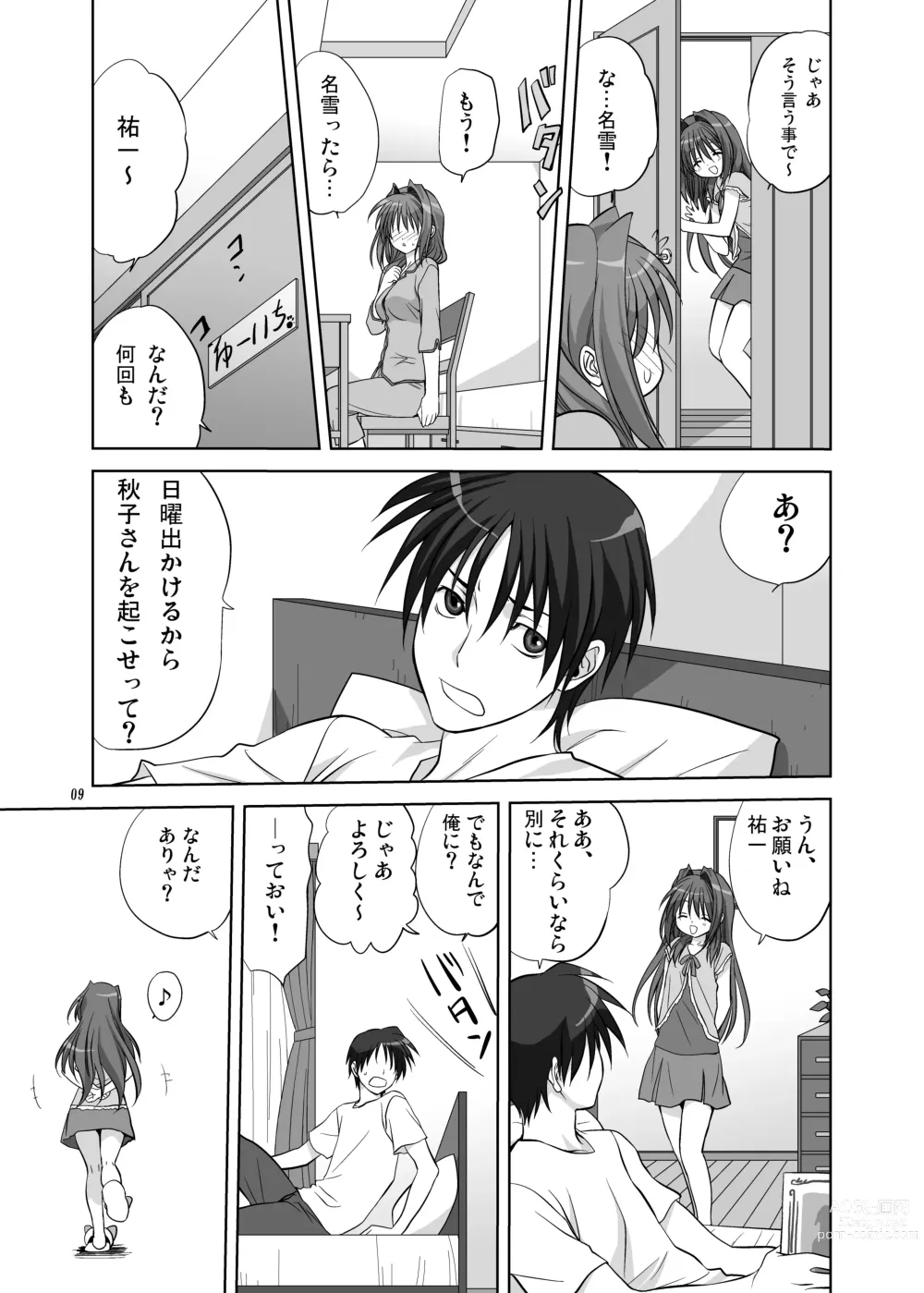 Page 8 of doujinshi Akiko-san to Issho 6