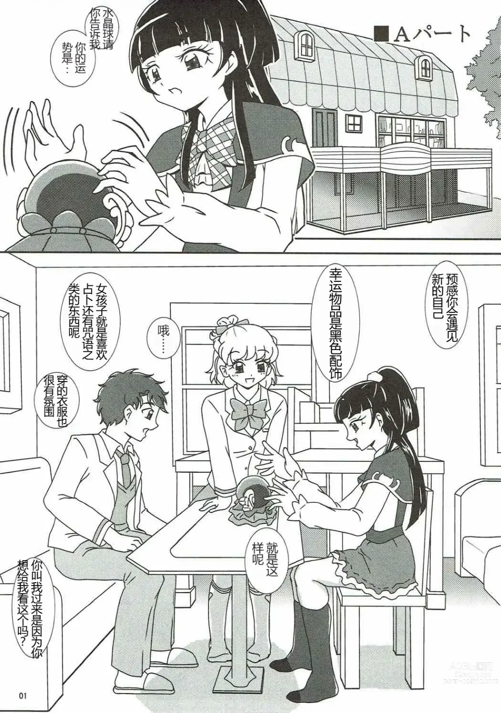 Page 2 of doujinshi Mahou Tsukai Zuricure!