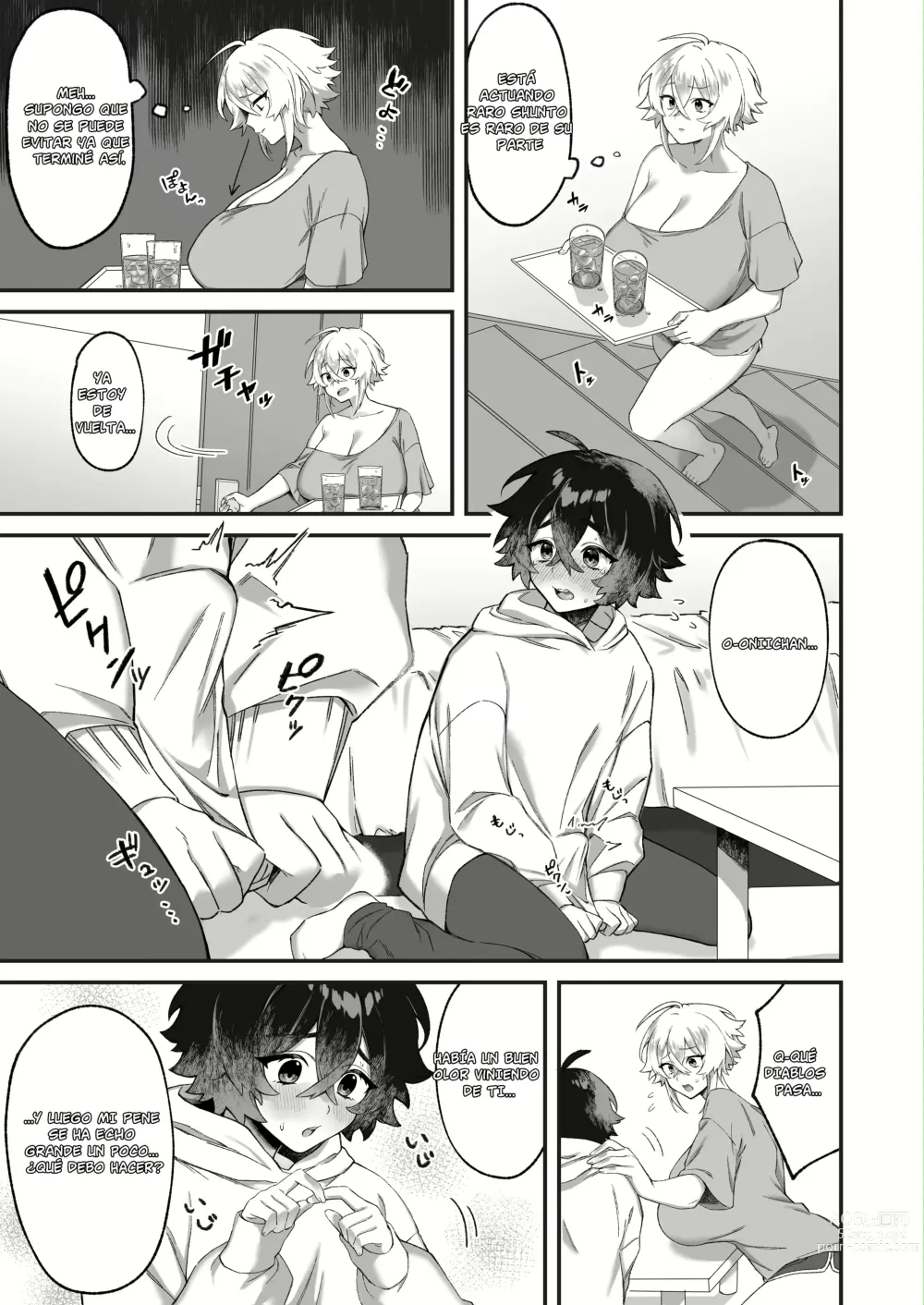 Page 14 of doujinshi Onna ni Natta Ore to Kaonajimi to no Kankei ga Kawaru Toki