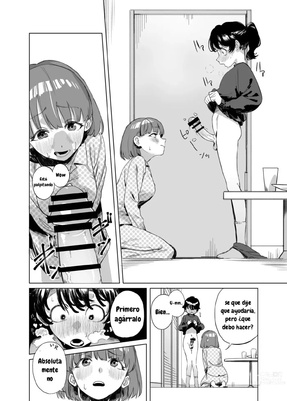 Page 6 of doujinshi Futanari ga Tomodachi ni Seishori shite morau Hanashi