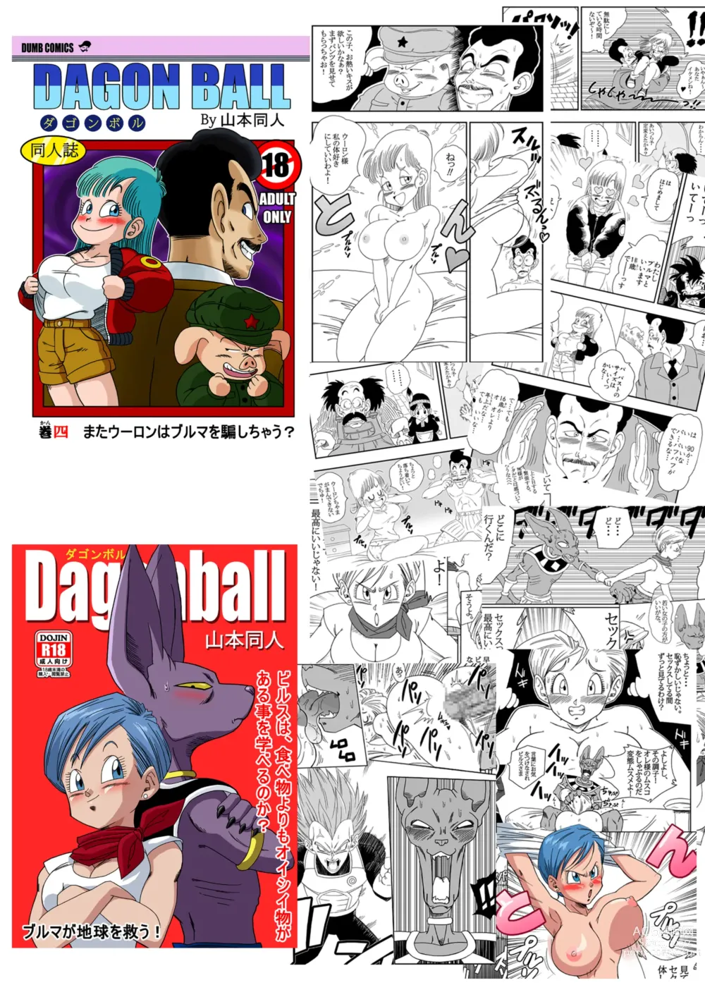 Page 23 of doujinshi Punizioni al Castello di Pilaf (decensored)