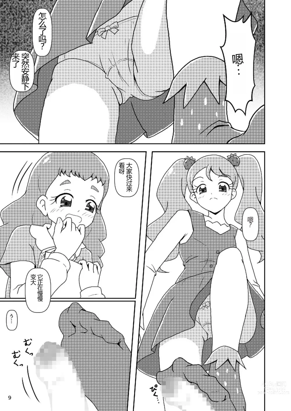 Page 8 of doujinshi Kirakira Zuricure Ashi Mode