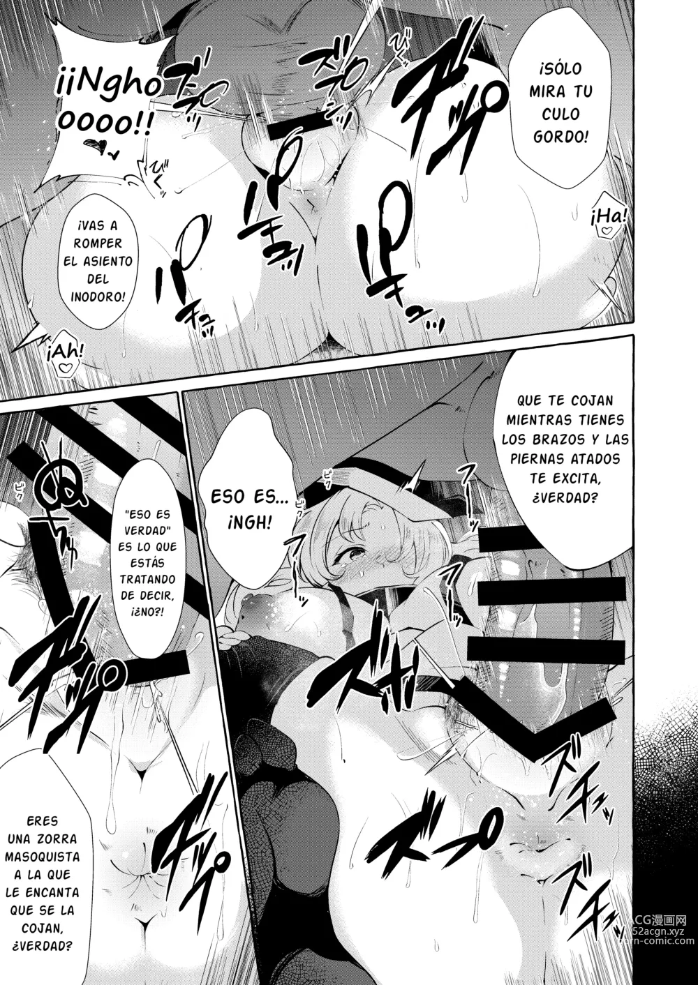 Page 22 of doujinshi Hitoku Shikirenai Four Boobs