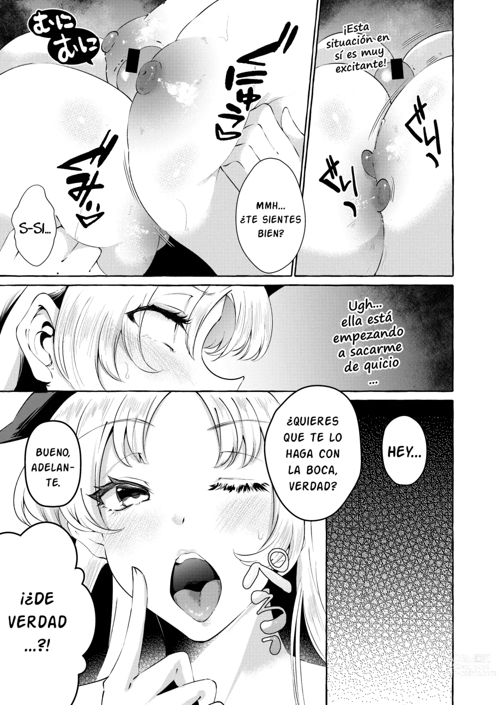 Page 7 of doujinshi Hitoku Shikirenai Four Boobs