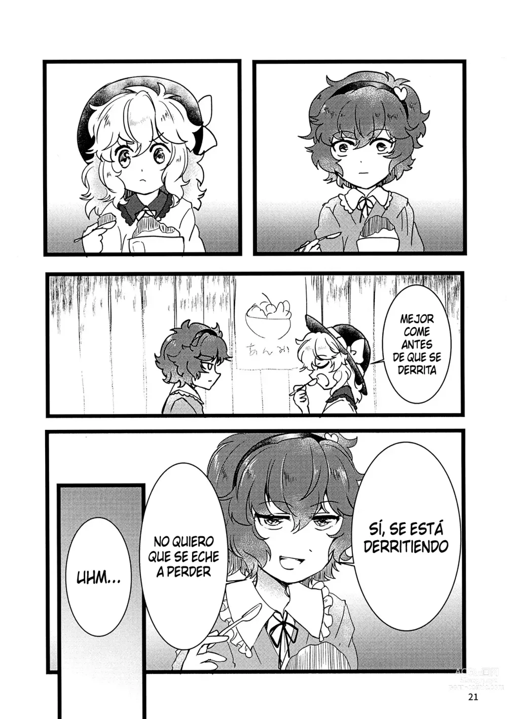 Page 22 of doujinshi Watashi o Mite