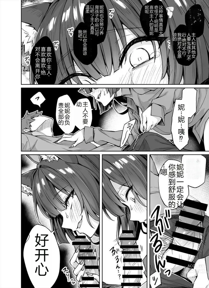 Page 6 of doujinshi Dokusen Yoku ga Tsuyo Sugiru Yandere Kai Neko-chan