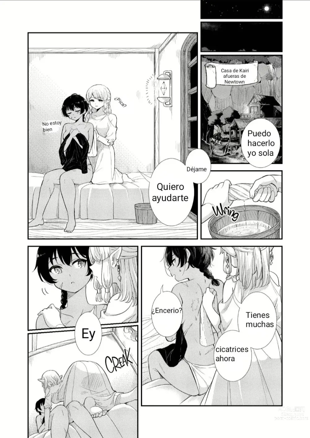 Page 12 of doujinshi Tsuki Akari no Yoru ni