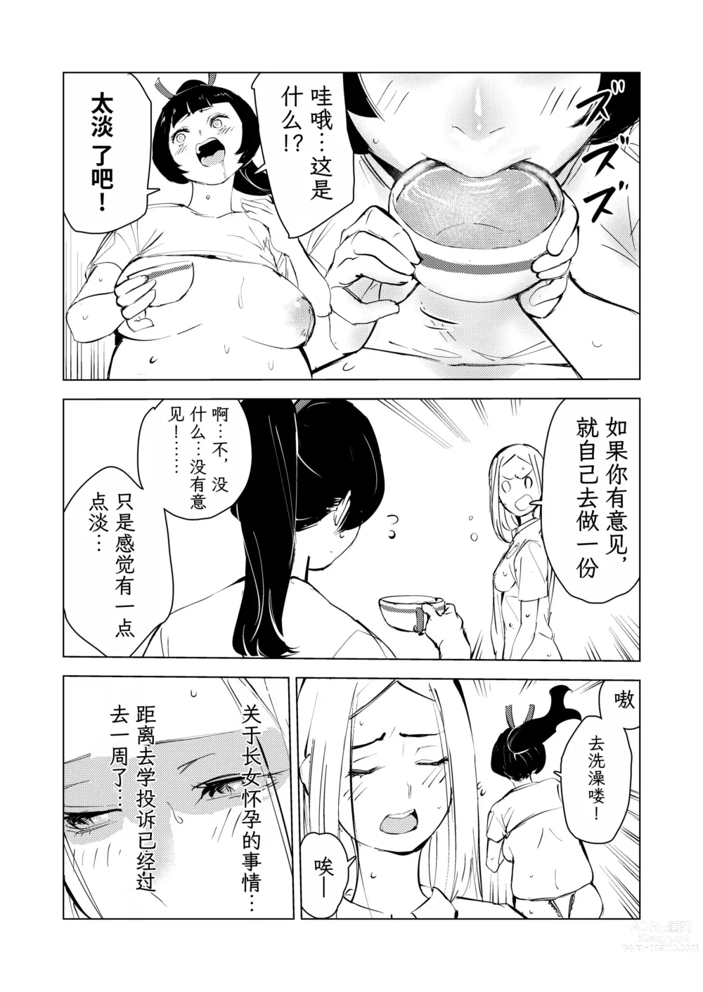 Page 54 of doujinshi 40-sai no Mahoutsukai 3