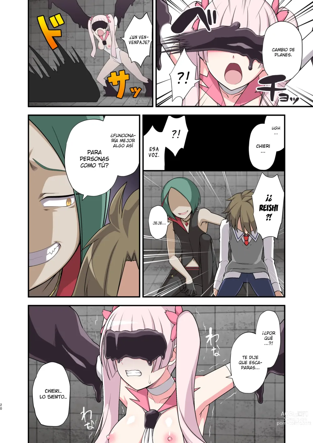 Page 20 of doujinshi La princesa malvada que se baña en el fango Muddy Cherry -El nacimiento de una chica mágica corrupta-