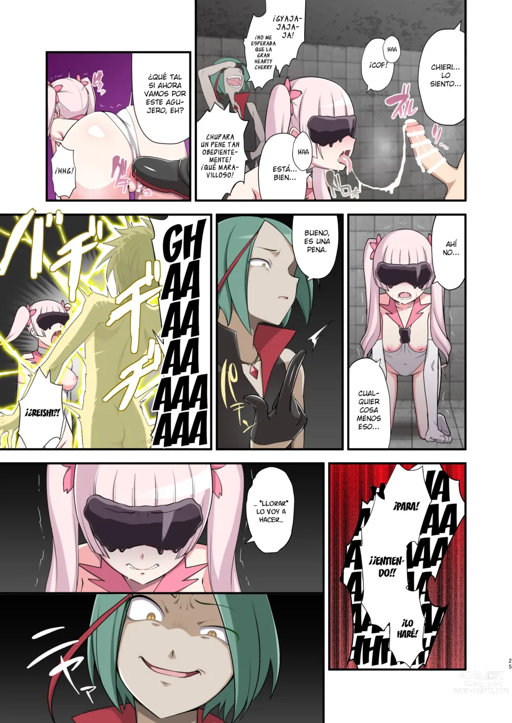 Page 25 of doujinshi La princesa malvada que se baña en el fango Muddy Cherry -El nacimiento de una chica mágica corrupta-